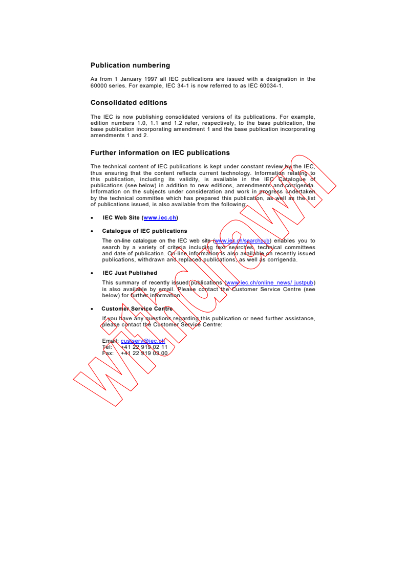 IEC 61360-4:2005 IEC 61360-4:2005 - Standard data element types with associated classification scheme for electric components - Part 4: IEC reference collection of standard data element types and component classes
Released:3/2/2005
Isbn:2831878683 - Page 2 preview