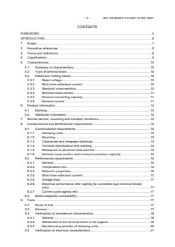 IEC TS 60947-7-5:2021 IEC TS 60947-7-5:2021 - Low-voltage switchgear and controlgear - Part 7-5: Ancillary equipment - Terminal blocks for aluminium conductors - Page 4 preview