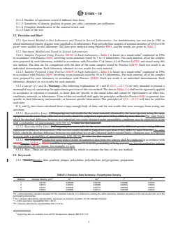 ASTM D1505-18 REDLINE ASTM D1505-18 - Standard Test Method for Density of Plastics by the Density-Gradient Technique - Page 4 preview