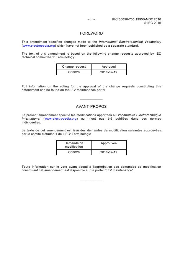 IEC 60050-705:1995/AMD2:2016 IEC 60050-705:1995/AMD2:2016 - Amendment 2 - International Electrotechnical Vocabulary (IEV) - Part 705: Radio wave propagation - Page 4 preview