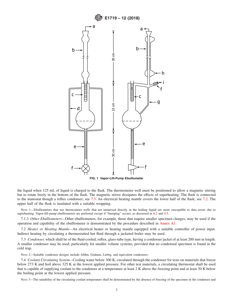 REDLINE ASTM E1719-12(2018) - Standard Test Method for  Vapor Pressure of Liquids by Ebulliometry (Withdrawn 2023)