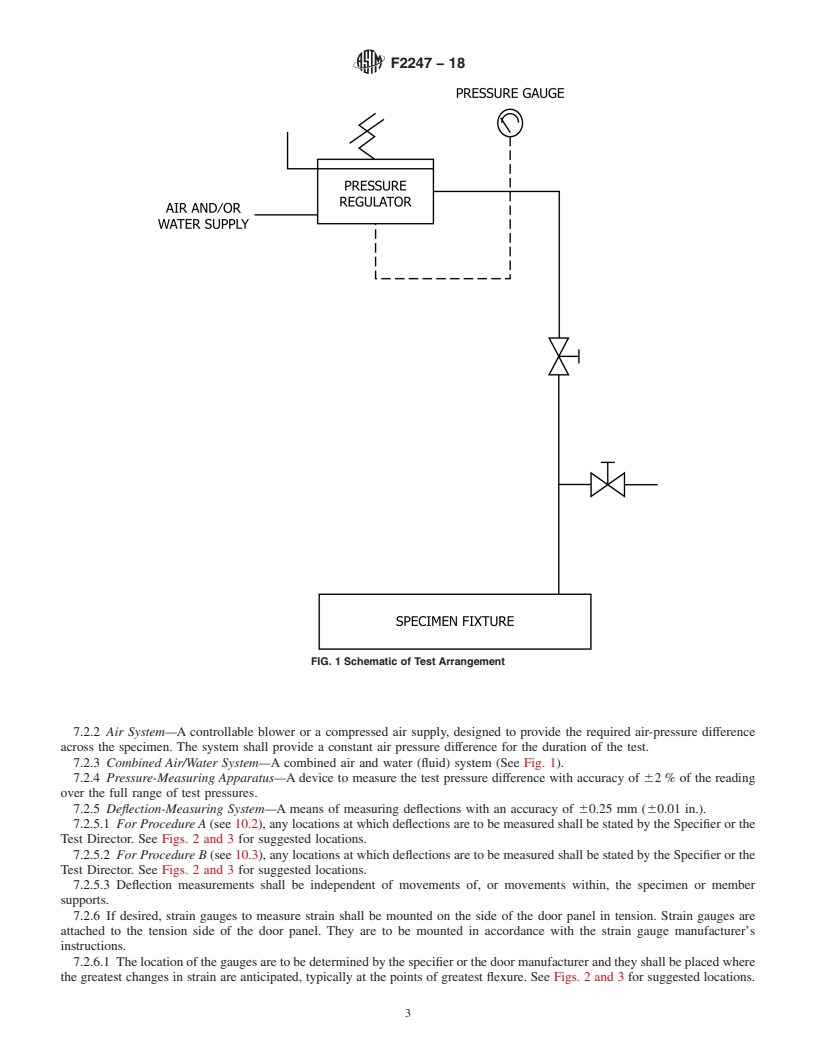 REDLINE ASTM F2247-18 - Standard Test Method for  Metal Doors Used in Blast Resistant Applications (Equivalent  Static Load Method)