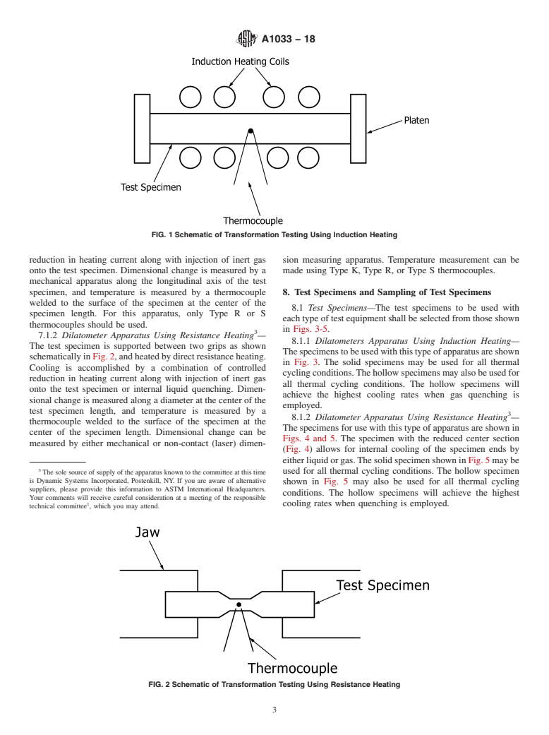 ASTM A1033-18 - Standard Practice for  Quantitative Measurement and Reporting of Hypoeutectoid Carbon  and Low-Alloy Steel Phase Transformations