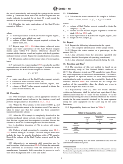 ASTM D8063-18 - Standard Test Method for Water in Purified Terephthalic Acid (PTA) by Volumetric Karl  Fischer Titration
