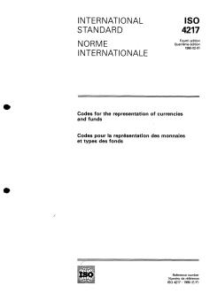 SIST ISO 4217:1995 ISO 4217:1990 - Page 1 preview