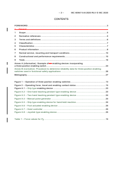 IEC 60947-5-8:2020 IEC 60947-5-8:2020 RLV - Low-voltage switchgear and controlgear - Part 5-8: Control circuit devices and switching elements - Three-position enabling switches
Released:8/12/2020
Isbn:9782832287736 - Page 4 preview