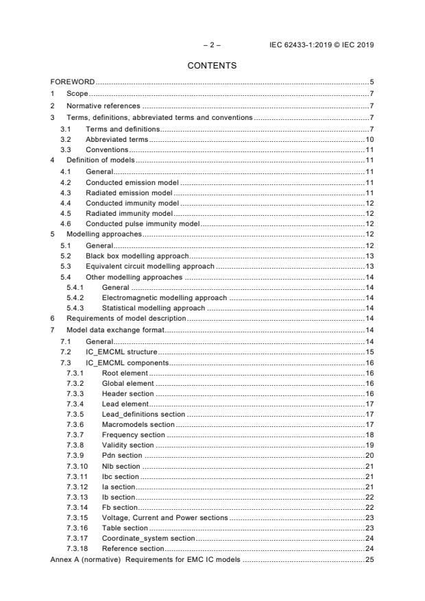 IEC 62433-1:2019 IEC 62433-1:2019 - EMC IC modelling - Part 1: General modelling framework - Page 4 preview
