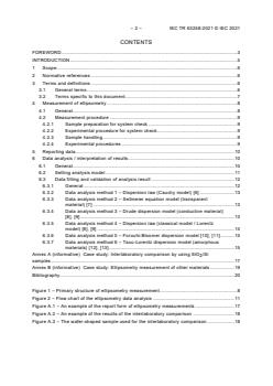 IEC TR 63258:2021 - Nanotechnologies - A guideline for ellipsometry application to evaluate the thickness of nanoscale films - Page 4 preview