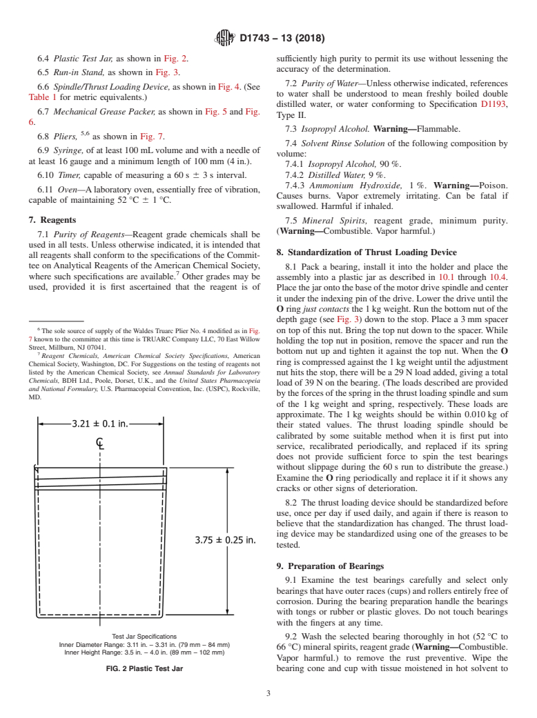 ASTM D1743-13(2018) - Standard Test Method for  Determining Corrosion Preventive Properties of Lubricating   Greases