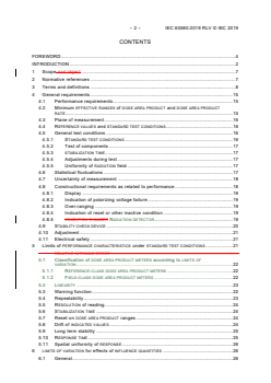 IEC 60580:2019 IEC 60580:2019 RLV - Medical electrical equipment - Dose area product meters
Released:11/12/2019
Isbn:9782832276051 - Page 4 preview