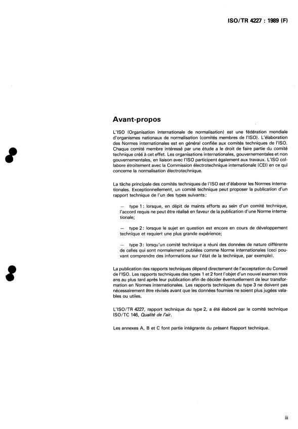 ISO/TR 4227:1989 - Planification du contrôle de la qualité de l'air ambiant