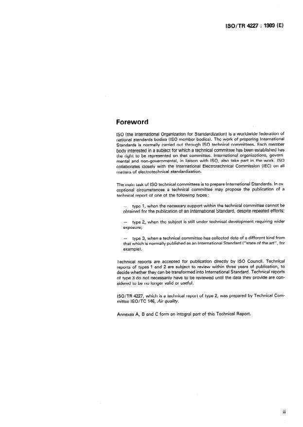 ISO/TR 4227:1989 - Planning of ambient air quality monitoring