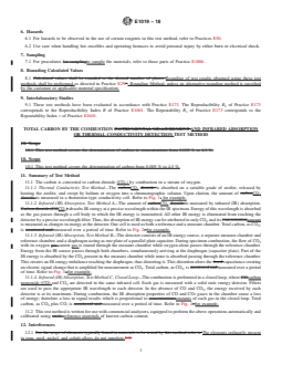 ASTM E1019-18 REDLINE ASTM E1019-18 - Standard Test Methods for Determination of Carbon, Sulfur, Nitrogen, and Oxygen in Steel, Iron, Nickel, and Cobalt Alloys by Various Combustion and Inert Gas Fusion Techniques - Page 3 preview
