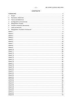 IEC 61837-2:2018 - Surface mounted piezoelectric devices for frequency control and selection - Standard outlines and terminal lead connections - Part 2: Ceramic enclosures - Page 4 preview