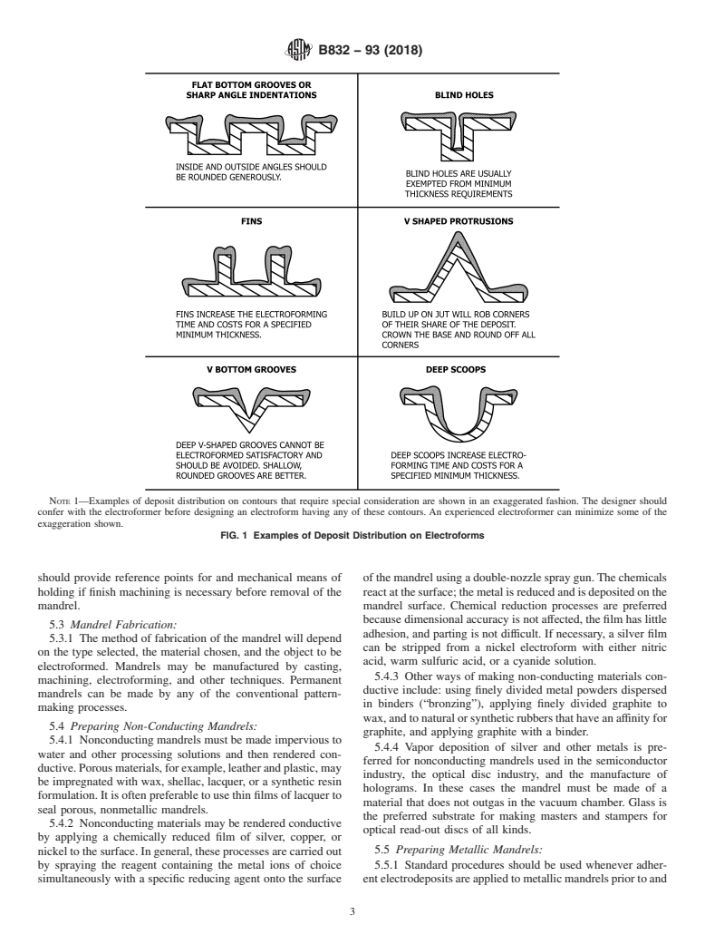 ASTM B832-93(2018) - Standard Guide for  Electroforming with Nickel and Copper