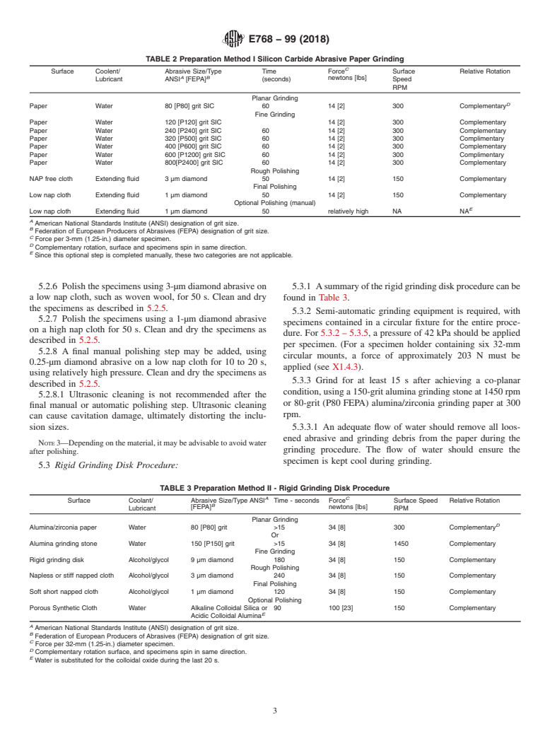 ASTM E768-99(2018) - Standard Guide for  Preparing and Evaluating Specimens for Automatic Inclusion  Assessment of Steel