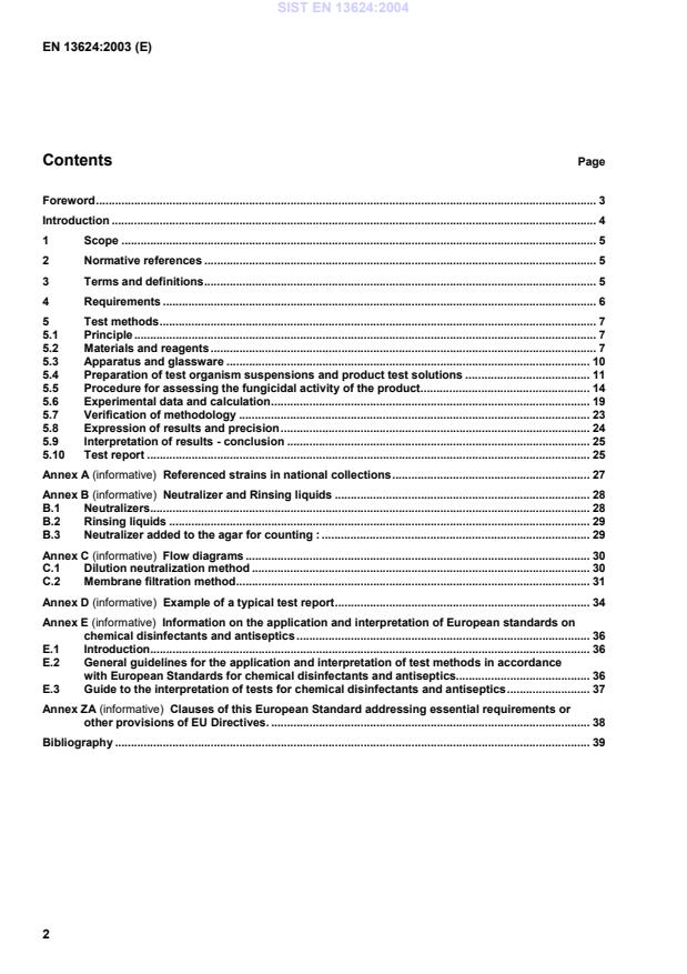 EN 13624:2003 EN 13624:2004 - Page 4 preview