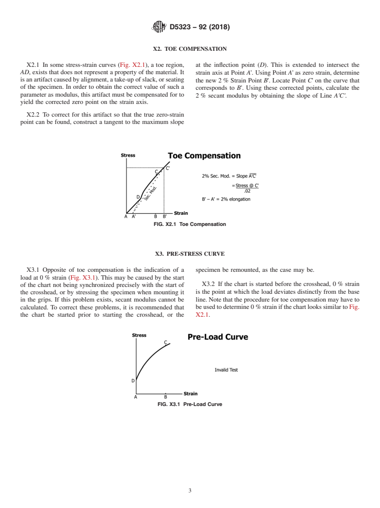 ASTM D5323-92(2018) - Standard Practice for  Determination of 2&#x2009;% Secant Modulus for Polyethylene   Geomembranes