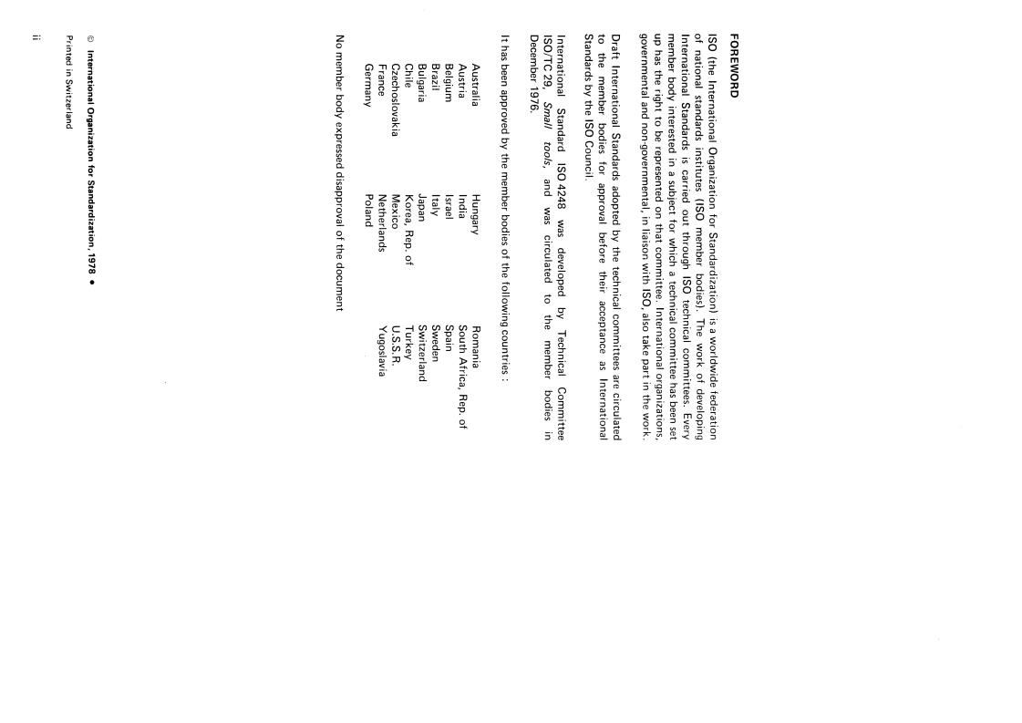 ISO 4248:1978 ISO 4248:1978 - Page 2 preview