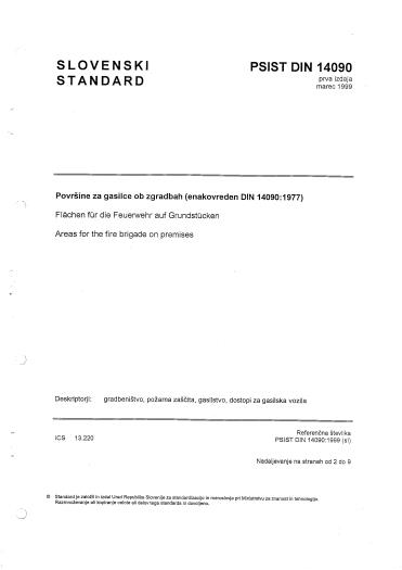 P DIN 14090:1999