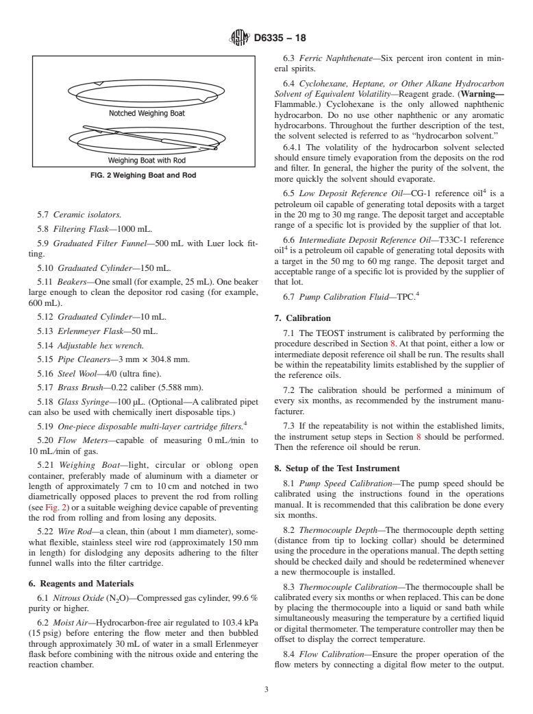 ASTM D6335-18 - Standard Test Method for Determination of High Temperature Deposits by Thermo-Oxidation  Engine Oil Simulation Test