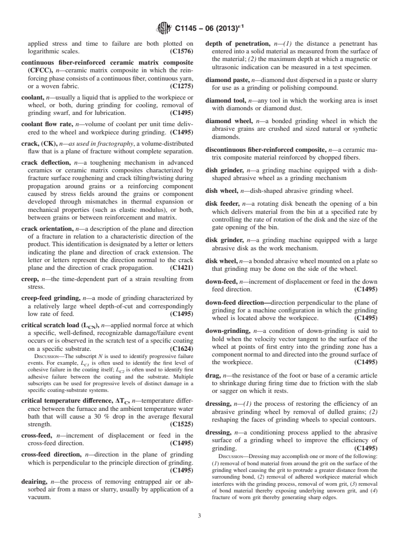 ASTM C1145-06(2013)e1 - Standard Terminology of  Advanced Ceramics