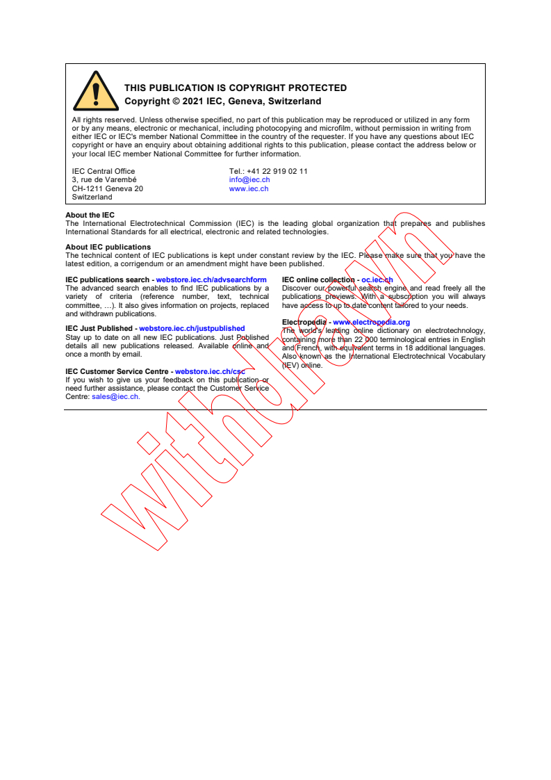 IEC 62769-1:2021 IEC 62769-1:2021 RLV - Field Device Integration (FDI) - Part 1: Overview
Released:2/5/2021
Isbn:9782832293850 - Page 2 preview