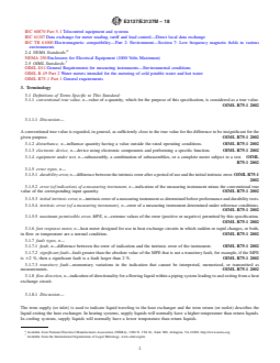 ASTM E3137/E3137M-18 REDLINE ASTM E3137/E3137M-18 - Standard Specification for Heat Meter Instrumentation - Page 2 preview
