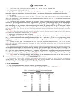 ASTM E3137/E3137M-18 REDLINE ASTM E3137/E3137M-18 - Standard Specification for Heat Meter Instrumentation - Page 4 preview