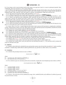 ASTM C272/C272M-18 REDLINE ASTM C272/C272M-18 - Standard Test Method for Water Absorption of Core Materials for Sandwich Constructions - Page 4 preview