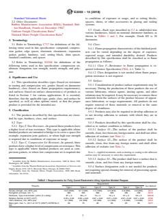 ASTM E2203-14(2018) ASTM E2203-14(2018) - Standard Specification for Dense Thermoplastic Elastomers Used for Compression Seals, Gaskets, Setting Blocks, Spacers and Accessories - Page 2 preview