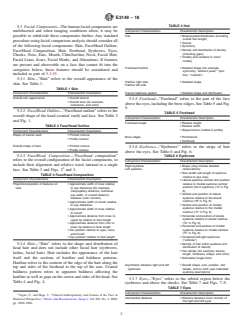 ASTM E3149-18 ASTM E3149-18 - Standard Guide for Facial Image Comparison Feature List for Morphological Analysis - Page 2 preview