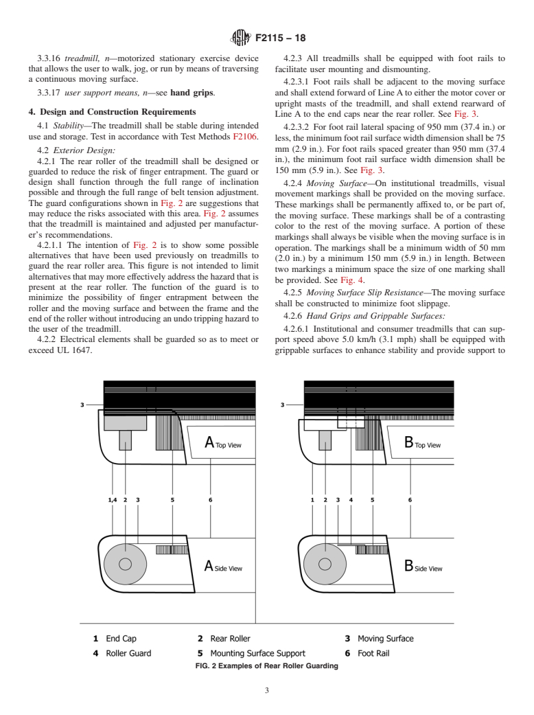 ASTM F2115-18 - Standard Specification for Motorized Treadmills