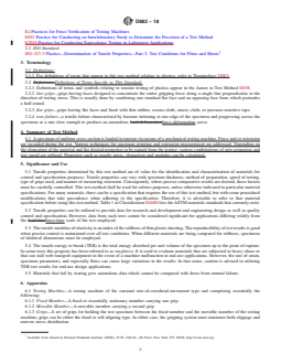 ASTM D882-18 REDLINE ASTM D882-18 - Standard Test Method for Tensile Properties of Thin Plastic Sheeting - Page 2 preview