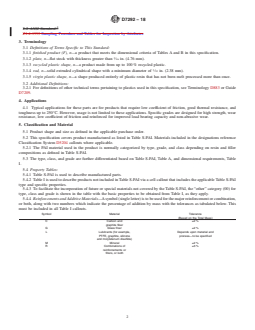 ASTM D7292-18 REDLINE ASTM D7292-18 - Standard Specification for Extruded, Compression-Molded, and Injection-Molded Basic Shapes of Polyamide-Imide (PAI) - Page 2 preview