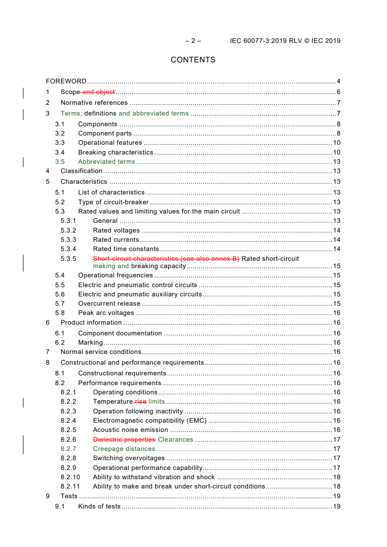 IEC 60077-3:2019 IEC 60077-3:2019 RLV - Railway applications - Electric equipment for rolling stock - Part 3: Electrotechnical components - Rules for DC circuit-breakers
Released:10/25/2019
Isbn:9782832275658 - Page 4 preview
