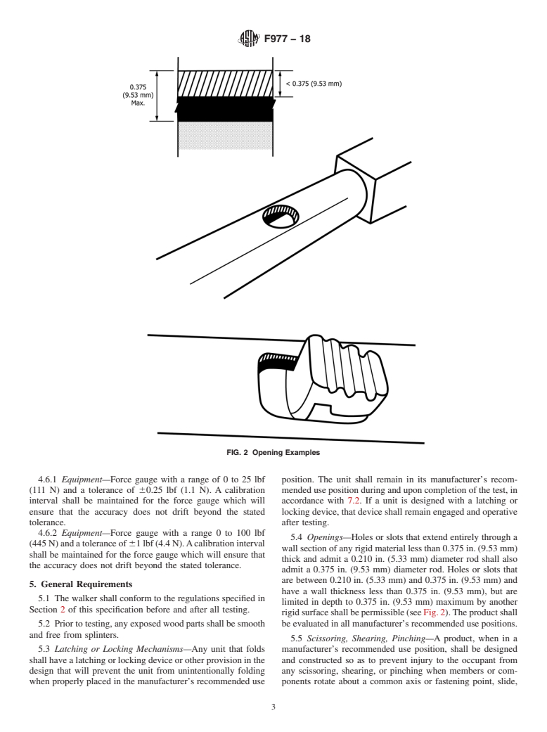 ASTM F977-18 - Standard Consumer Safety Specification for  Infant Walkers