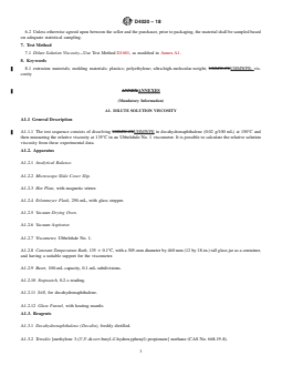 ASTM D4020-18 REDLINE ASTM D4020-18 - Standard Specification for Ultra-High-Molecular-Weight Polyethylene Molding and Extrusion Materials - Page 3 preview