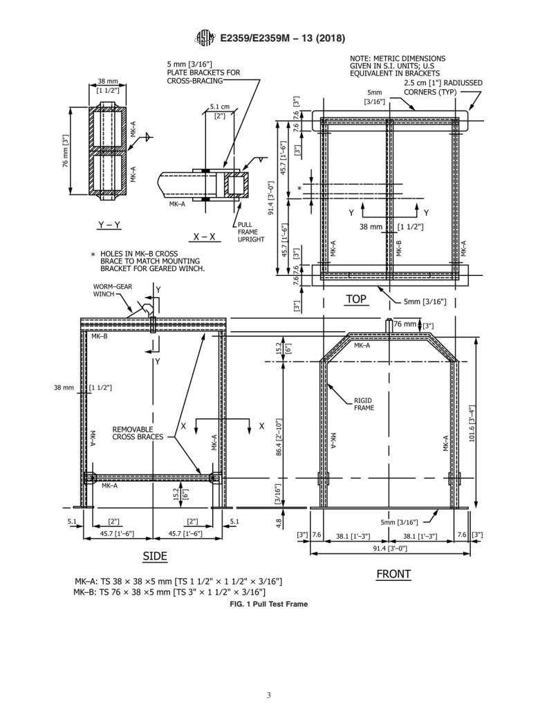 ASTM E2359/E2359M-13(2018) - Standard Test Method for Field Pull Testing of an In-Place Exterior Insulation and Finish  System Clad Wall Assembly