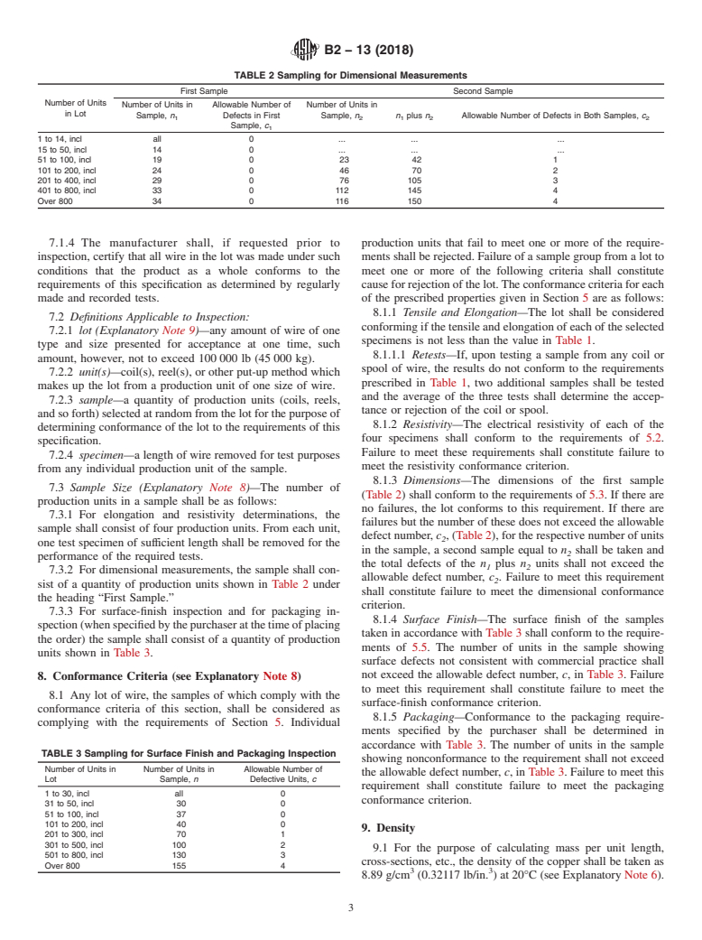 ASTM B2-13(2018) - Standard Specification for Medium-Hard-Drawn Copper Wire