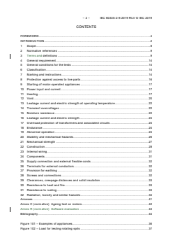 IEC 60335-2-9:2019 RLV - Household and similar electrical appliances - Safety - Part 2-9: Particular requirements for grills, toasters and similar portable cooking appliances
Released:5/17/2019
Isbn:9782832269763 - Page 4 preview