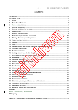 IEC 60335-2-51:2019 RLV - Household and similar electrical appliances - Safety - Part 2-51: Particular requirements for stationary circulation pumps for heating and service water installations
Released:4/15/2019
Isbn:9782832268513 - Page 4 preview