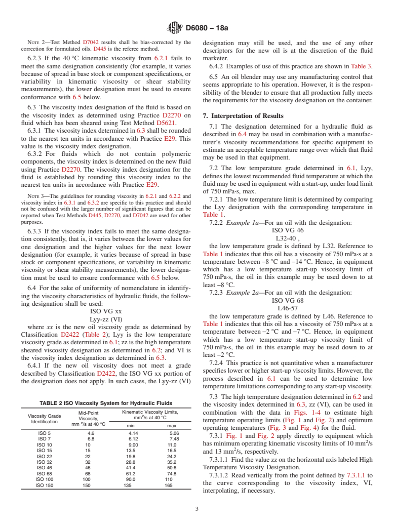 ASTM D6080-18a - Standard Practice for Defining the Viscosity Characteristics of Hydraulic Fluids