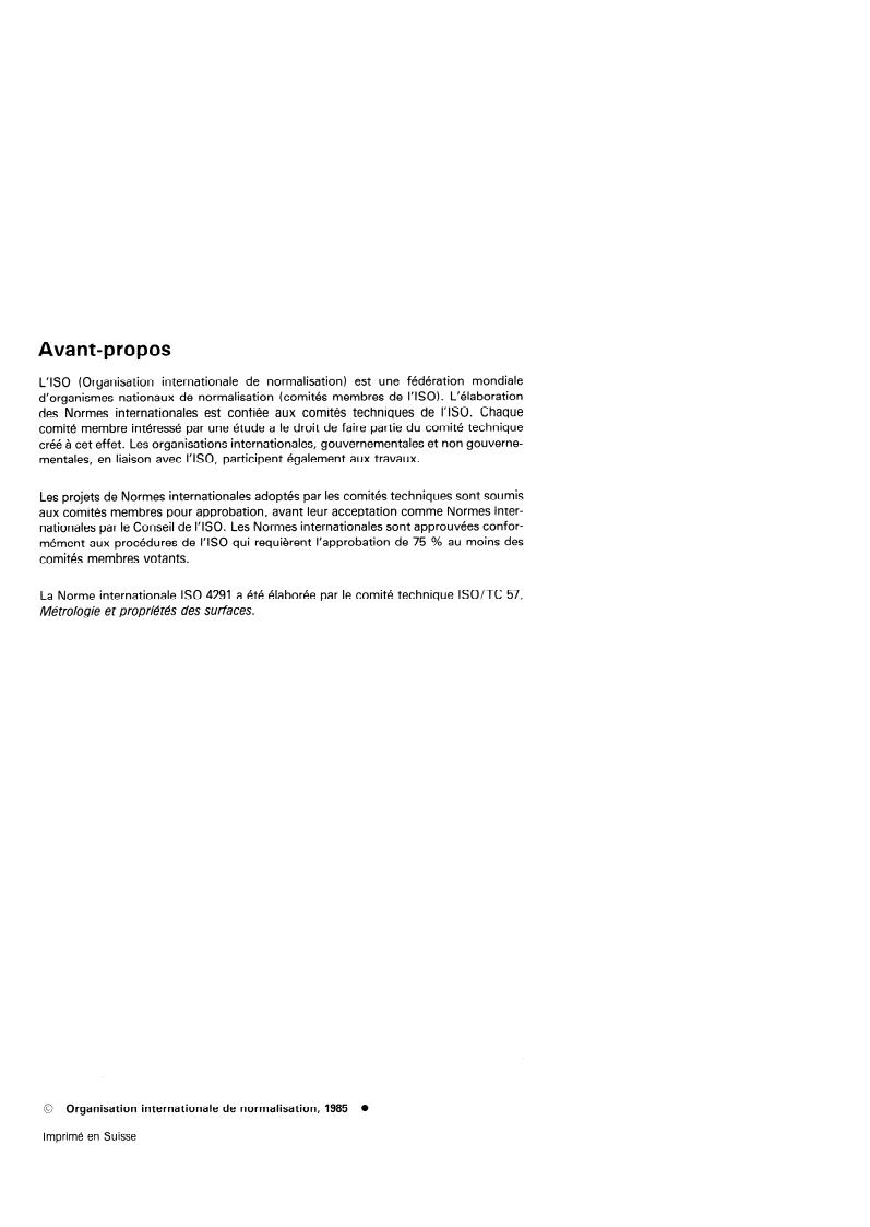 ISO 4291:1985 ISO 4291:1985 - Méthodes d'évaluation des écarts de circularité — Mesurage des variations de rayon
Released:9/12/1985 - Page 2 preview