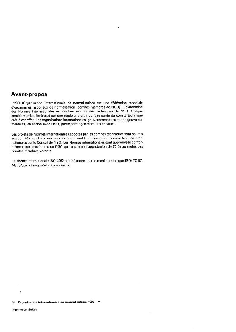 ISO 4292:1985 ISO 4292:1985 - Methods for the assessment of departure from roundness — Measurement by two- and three-point methods
Released:7/11/1985 - Page 2 preview