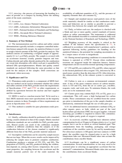 ASTM C1865-18 ASTM C1865-18 - Standard Test Method for The Determination of Carbon and Sulfur Content in Plutonium Oxide Powder by the Direct Combustion-Infrared Spectrophotometer - Page 2 preview