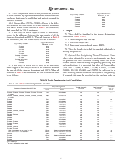 ASTM B111/B111M-18a ASTM B111/B111M-18a - Standard Specification for Copper and Copper-Alloy Seamless Condenser Tubes and Ferrule Stock - Page 4 preview
