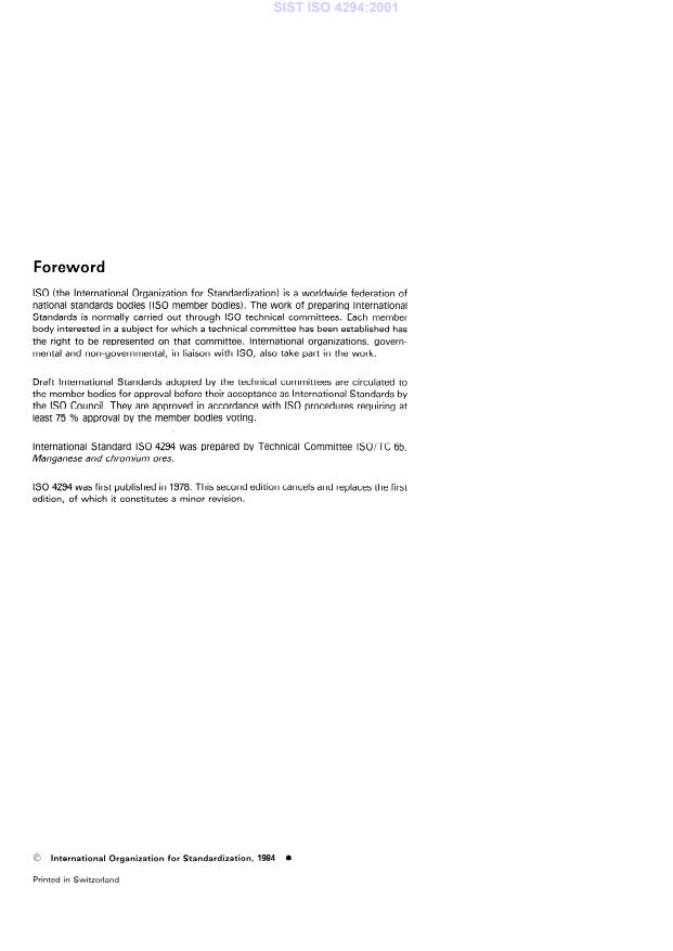 ISO 4294:1984 ISO 4294:2001 - Page 4 preview