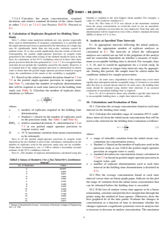 ASTM D4841-88(2018) ASTM D4841-88(2018) - Standard Practice for Estimation of Holding Time for Water Samples Containing Organic and Inorganic Constituents - Page 4 preview