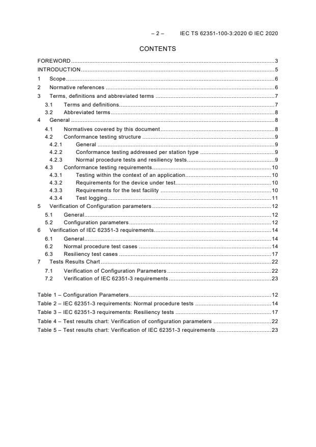 IEC TS 62351-100-3:2020 IEC TS 62351-100-3:2020 - Power systems management and associated information exchange - Data and communications security - Part 100-3: Conformance test cases for the IEC 62351-3, the secure communication extension for profiles including TCP/IP - Page 4 preview